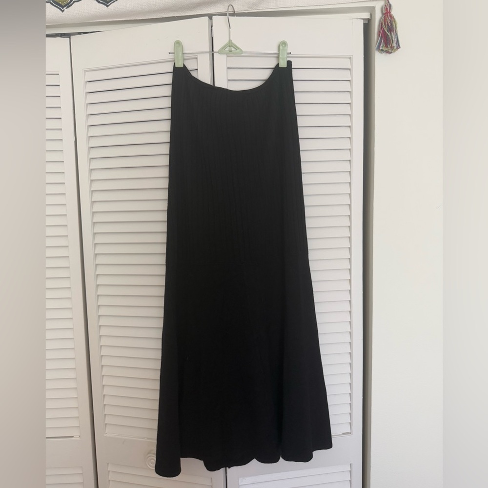 Black Shape FX Maxi Skirt